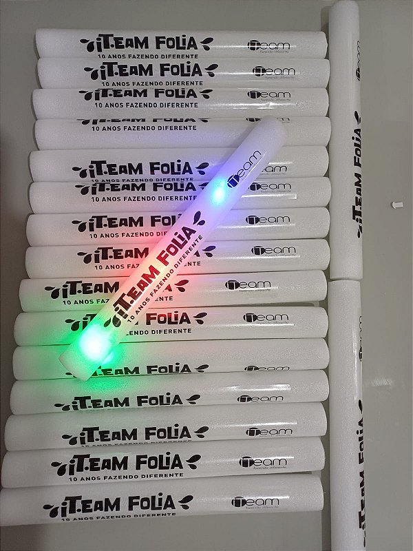 BASTÃO DE LED PERSONALIZADO
