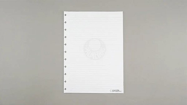 Refil Pautado do Caderno Inteligente G - Palmeiras