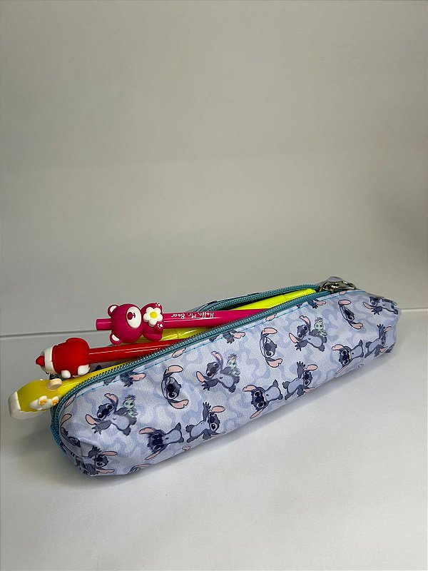 Estojo Stitch com elástico