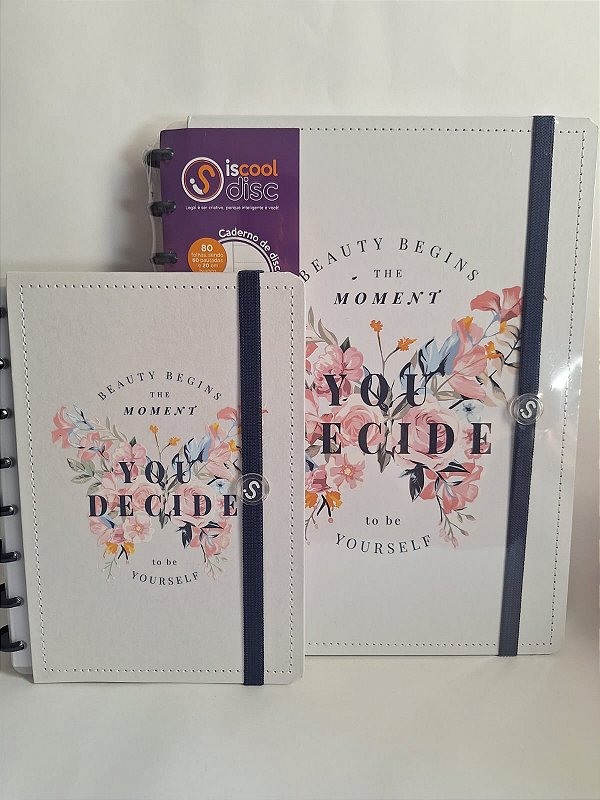 Caderno De Disco Capa Dura Iscool Butterfly