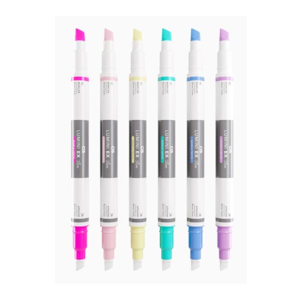 Marca Texto Lumini Ex Slim Apagável Cis