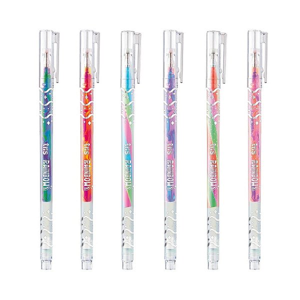 Caneta Gel Rainbow Tris
