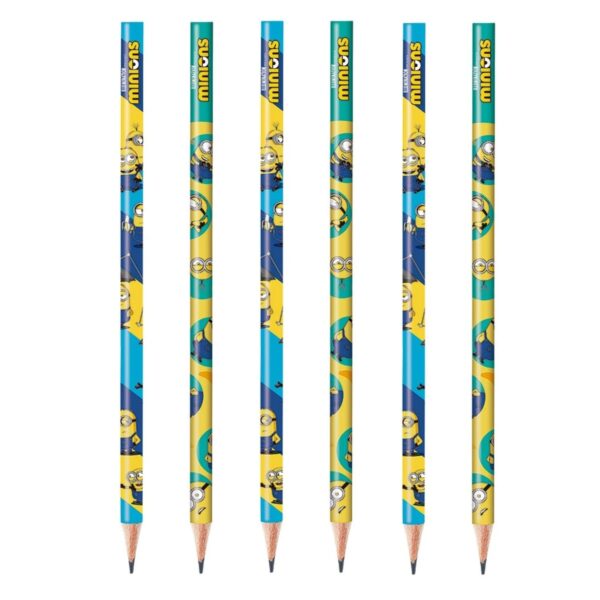 Lápis Preto Minions Tris