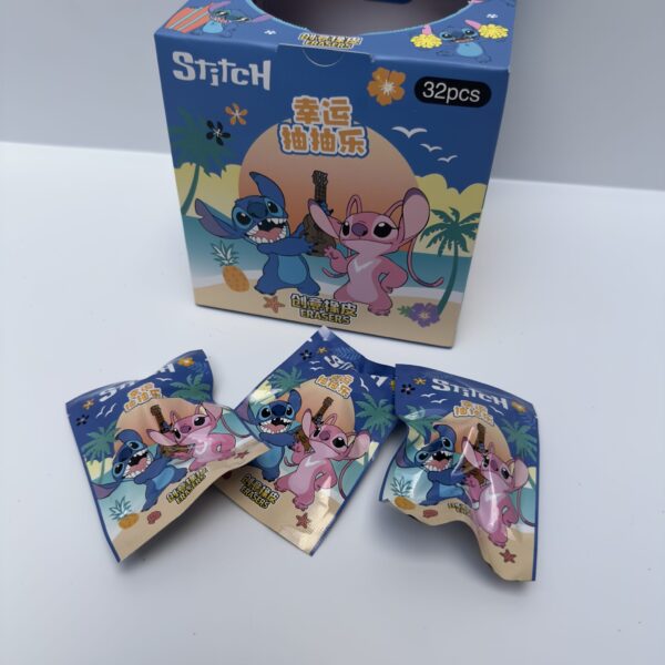 Borracha Surpresa Stitch e Angel - Importados