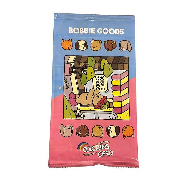 Card Surpresa Bobbie Goods para Colorir com 4 Desenhos