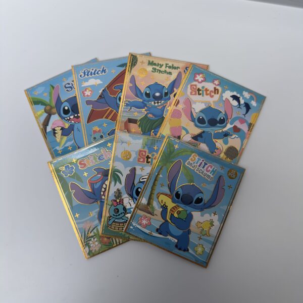 Mini Bloco de Adesivos Stitch - Importados
