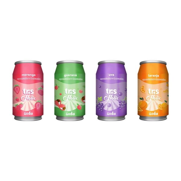 Apontador com Depósito e Borracha Soda Holic Tris