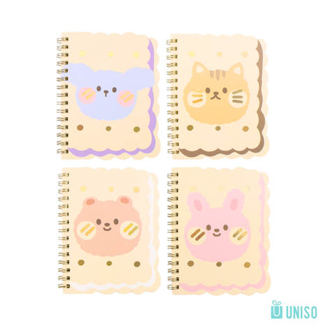 Mini Caderneta Formato Cookie A6 – Uniso