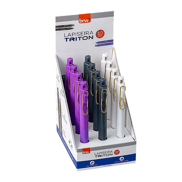 Lapiseira Triton 3.0mm BRW com Apontador