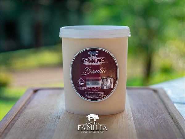 Banha de Porco Pote 1kg
