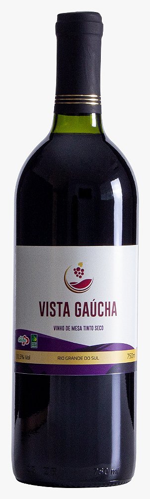 Vinho Vista Gaúcha Tinto Seco 750ml