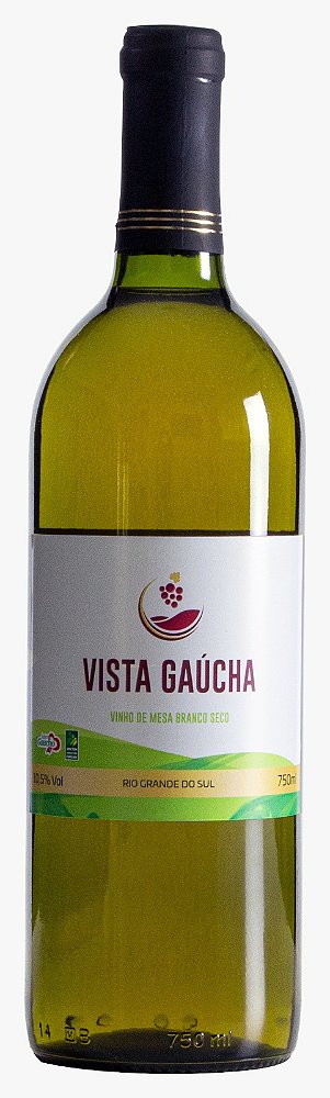 Vinho Vista Gaúcha Branco Seco 750ml
