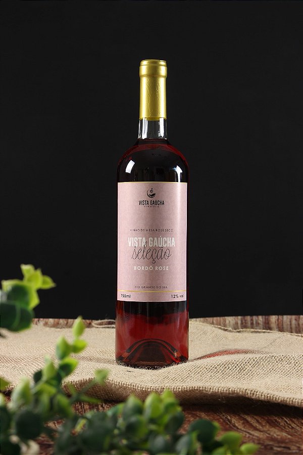 Vinho Seleção Vista Gaúcha Bordô Rose 750ml