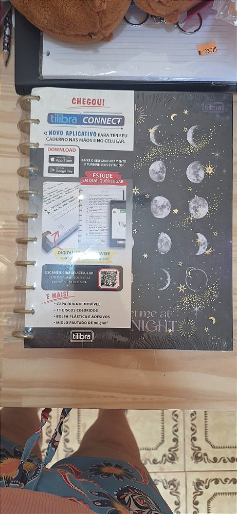 CADERNO DE DISCO TILIDISCO TILIBRA