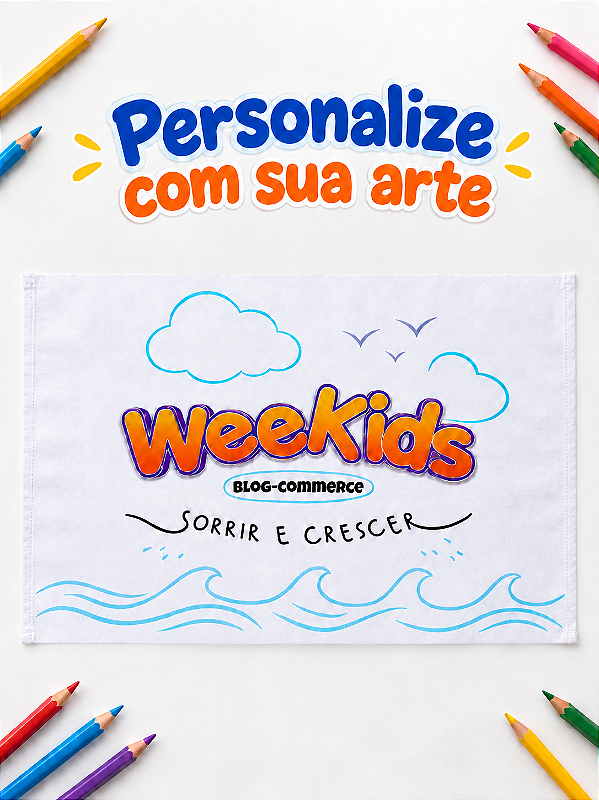 Toalha de Rosto e Mãos Personalizada