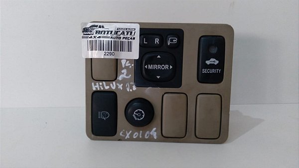 Botão Comando Retrovisor Toyota Hilux 2.7 2012 a 2015