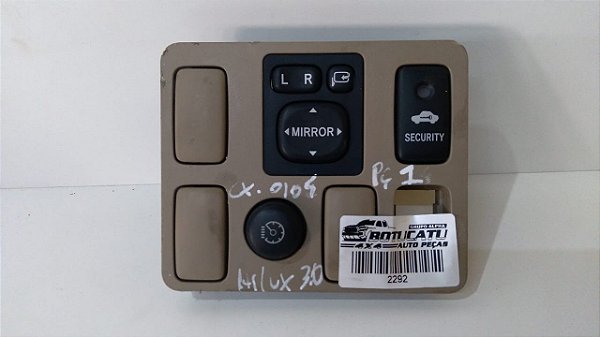 Botão Comando Retrovisor Toyota Hilux 3.0 2005 a 2015