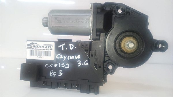 Motor Elevador Vidro Traseiro L,D Porshe Cayenne 3.6 2008