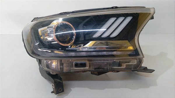 Farol Dianteiro Direito Ford Ranger Mustang 2017 a 2022