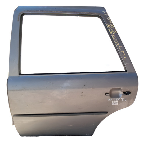 Porta Traseira Esquerda Vw Gol G3 G4 Parati 2000/14 Detalhe Traseira Esquerdo