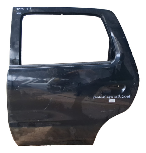 Porta Traseira Esquerda Chevrolet Spin 2017 2013 A 2024 Traseira Esquerdo