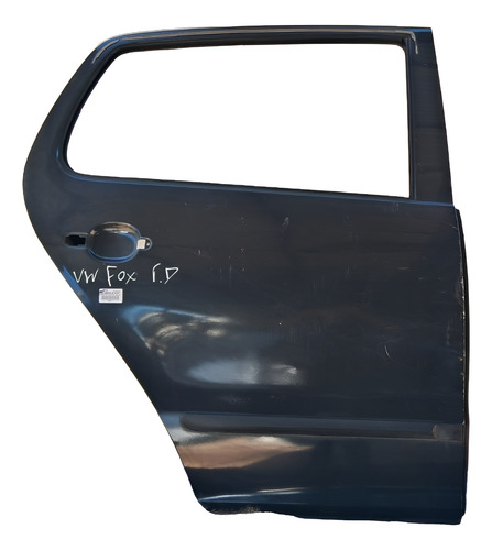 Porta Traseira Direita Vw Fox 2004 A 2009 Traseira Direito Preto