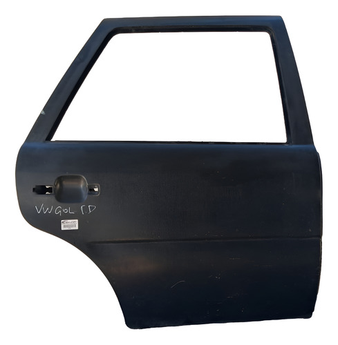 Porta Traseira Direita Vw Gol G3 1999 Traseira Direito Preto