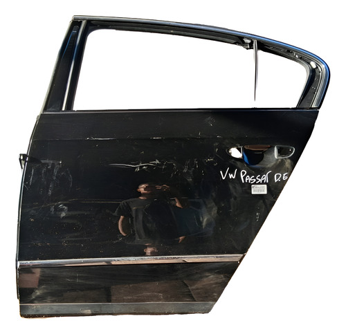 Porta Dianteira Esquerda Vw Passat 2015 Dianteira Esquerdo Preto