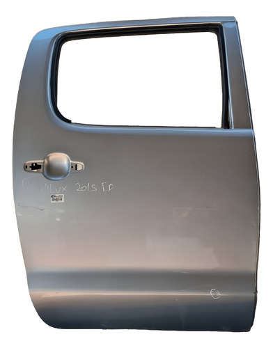 Porta Traseira Direita Toyota Hilux 2014 2015 A 2019 Detalhe Traseira Direito Prata