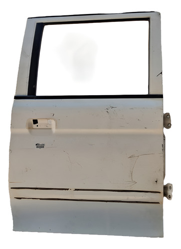 Porta Traseira Direita Mitsubishi L200 2000 A 2004 Detalhe Traseira Direito Branco