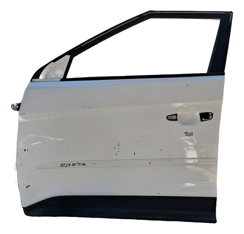 Porta Dianteira Esquerda Creta 2016 2017 A 2021 Detalhe Dianteira Esquerdo Branco