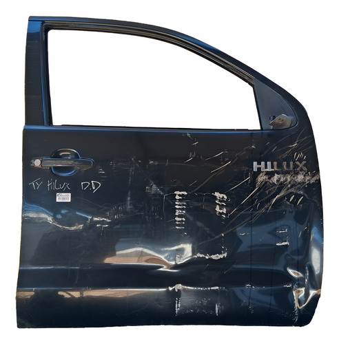 Porta Dianteira Direita Toyota Hilux 2010 2006/2015 Detalhe Dianteira Direito Preto