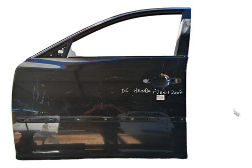 Porta Dianteira Esquerda Hyundai Azera 2007 2008/11 Detalhe Dianteira Esquerdo Preto