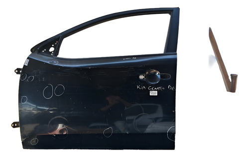 Porta Dianteira Esquerda Kia Cerato 2009 2010 A 2013 Detalhe Dianteira Esquerdo Preto