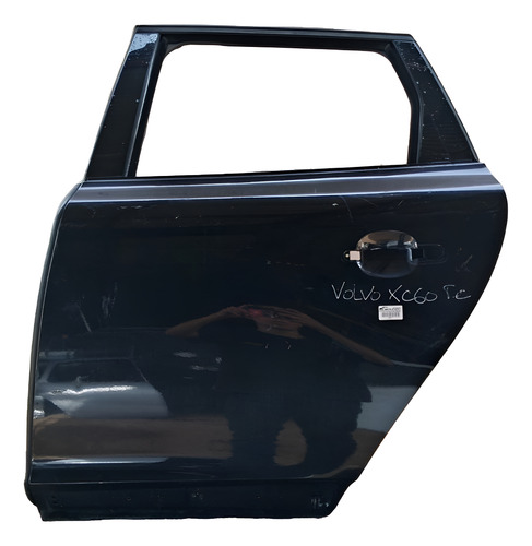 Porta Traseira Esquerda Xc60 2009 2010 A 2013 Traseira Esquerdo Preto