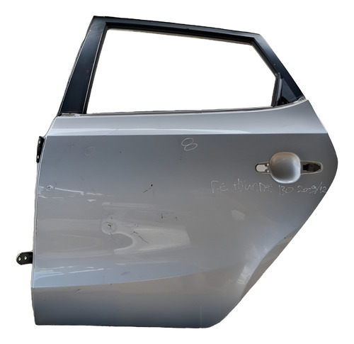 Porta Traseira Esquerda Hyundai I30 2007 2008 A 2012 Detalhe Traseira Esquerdo Prata