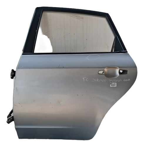 Porta Traseira Esquerda Subaru Impreza 2008 2010/11 Detalhe Traseira Esquerdo Prata