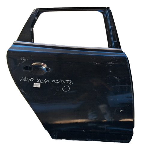Porta Traseira Direita Volvo Xc60 2009 2010 A 2013 Detalhes Direito Preto