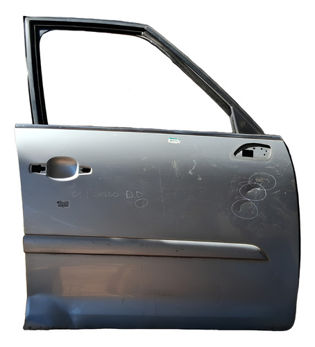 Porta Dianteira Direita Citroen C4 Picasso 2007 2008 A 2014 Direito Prata