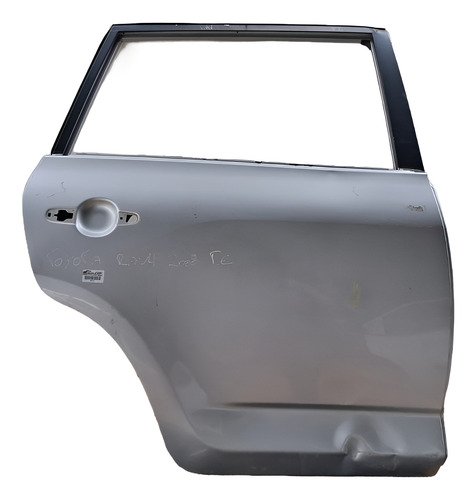 Porta Traseira Direita Toyota Rav4 2008 A 2012 Detalhe Direito Prata