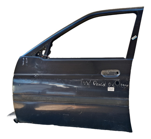 Porta Dianteira Esquerda Vw Pointer 1994 A 1997 Detalhe Esquerdo Preto