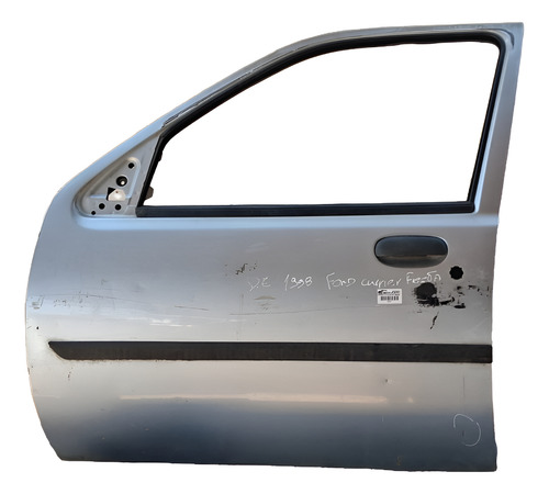 Porta Dianteira Esquerda Ford Curie Fiesta 1998 A 08 Detalhe Esquerdo Prata