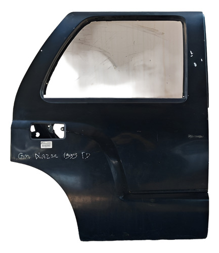 Porta Traseira Direita Gm Blazer 1997 A 2000 Detalhe Direito Preto