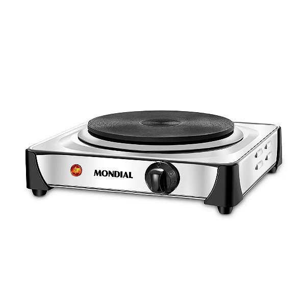 Fogão Cooktop Elétrica Fast Cook Fe-04 Inox 127v
