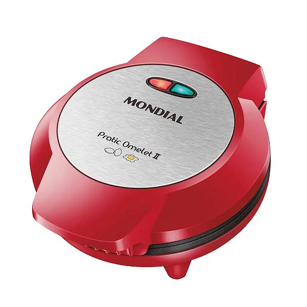 Omeleteira Pratic Omelet Li Om-04-Ri 800w Vermelho 127v
