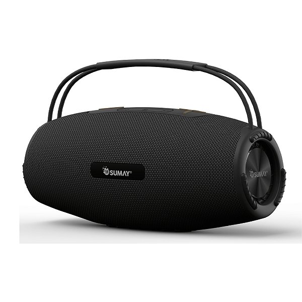 Caixa de Som Sumay Moonbox Preta