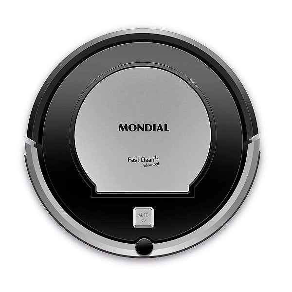 Robô Aspirador de Pó Fast Clean Advanced, Mondial, Preto/Grafite, 40W, Bivolt - RB-04