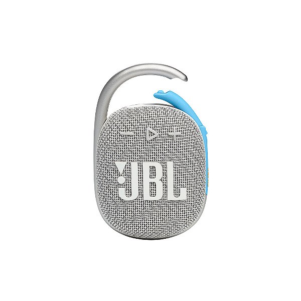 Jbl, Caixa De Som, Clip 4, Bluetooth, À Prova D'ÁGua E Poeira - Branco