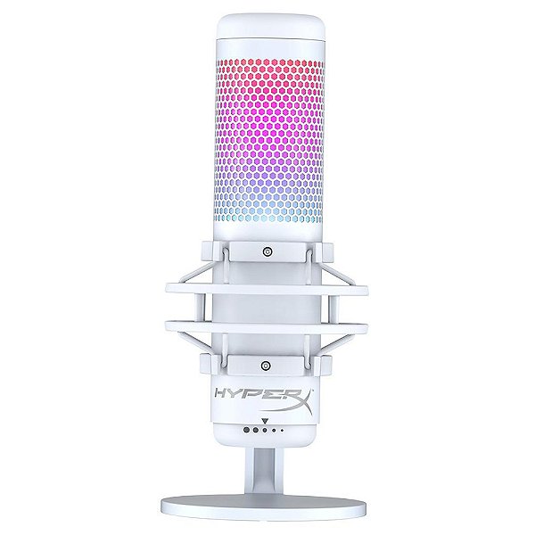 Microfone Condensador Hyperx Quadcast S Branco