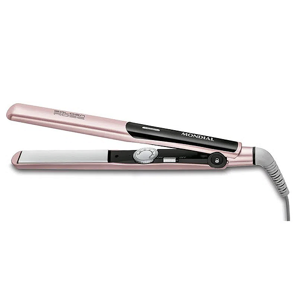 Chapinha Prancha Alisadora, Mondial, Golden Rose/Preto, 45w, Bivolt - P-20